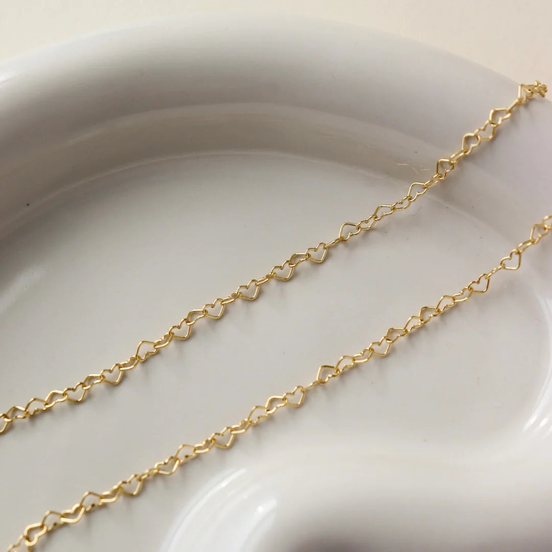 TKN Heart Chain Bracelet