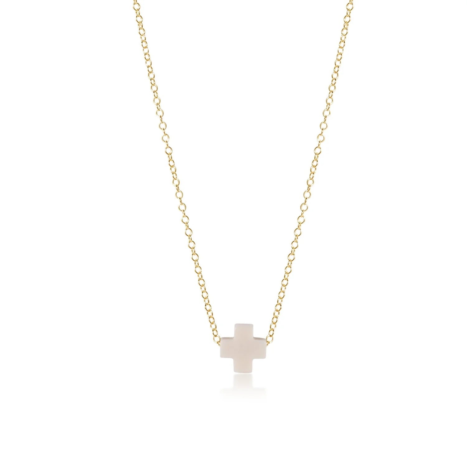 EN Signature Cross Necklace