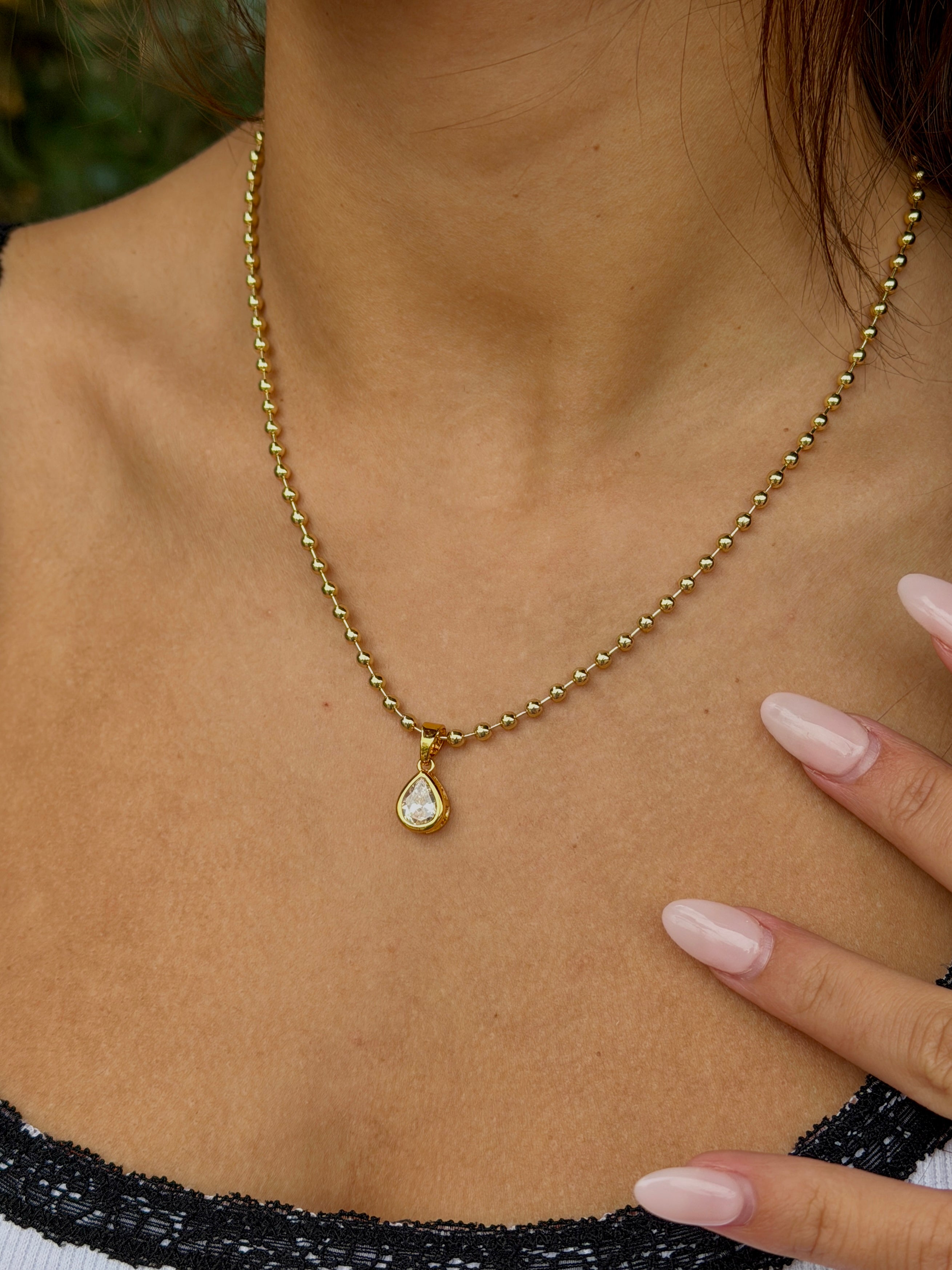 JULIA Ball Chain Necklace