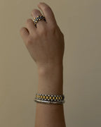 LAJ Two Tone Timepiece Ring