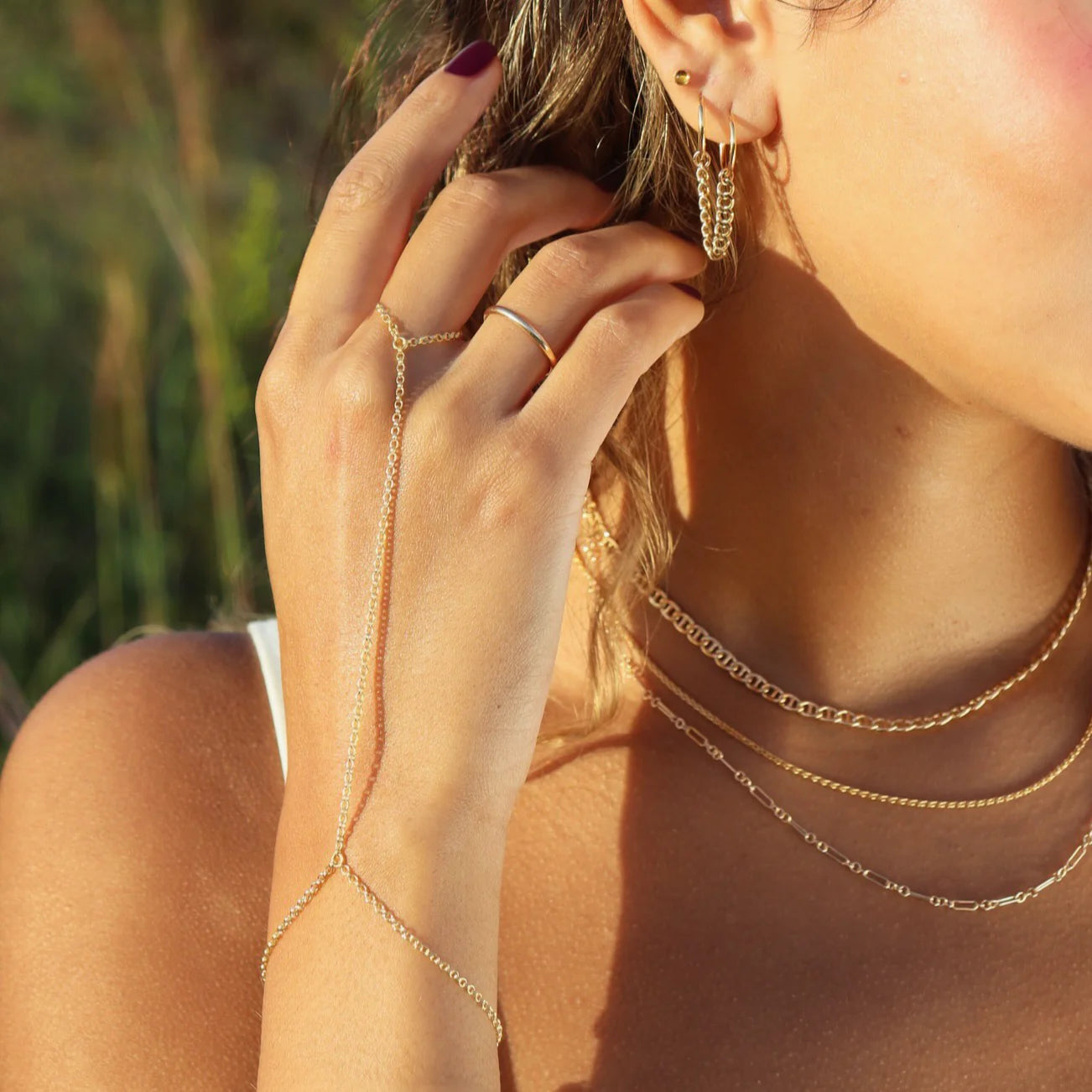 TKN Gemini Hand Chain