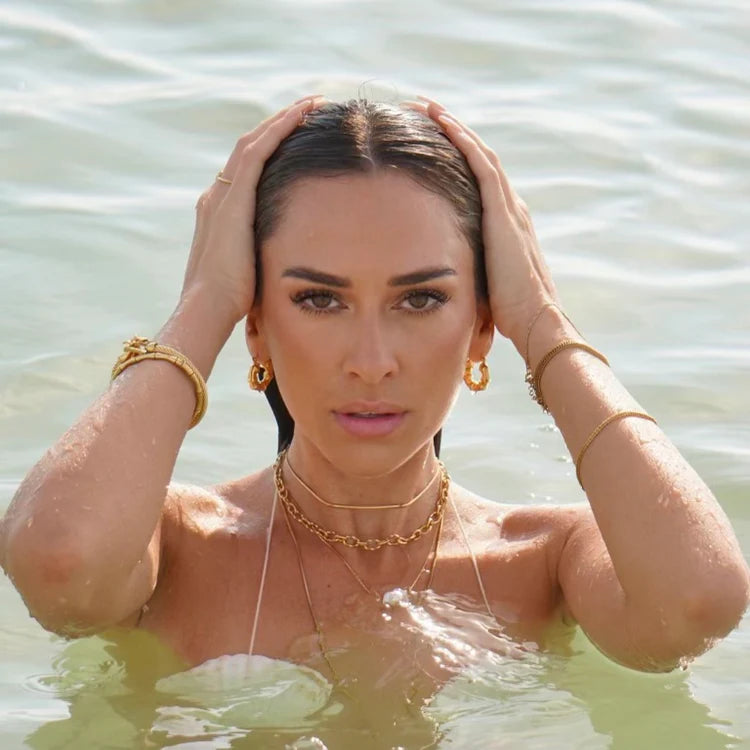 EV Tatum Textured Chain Choker