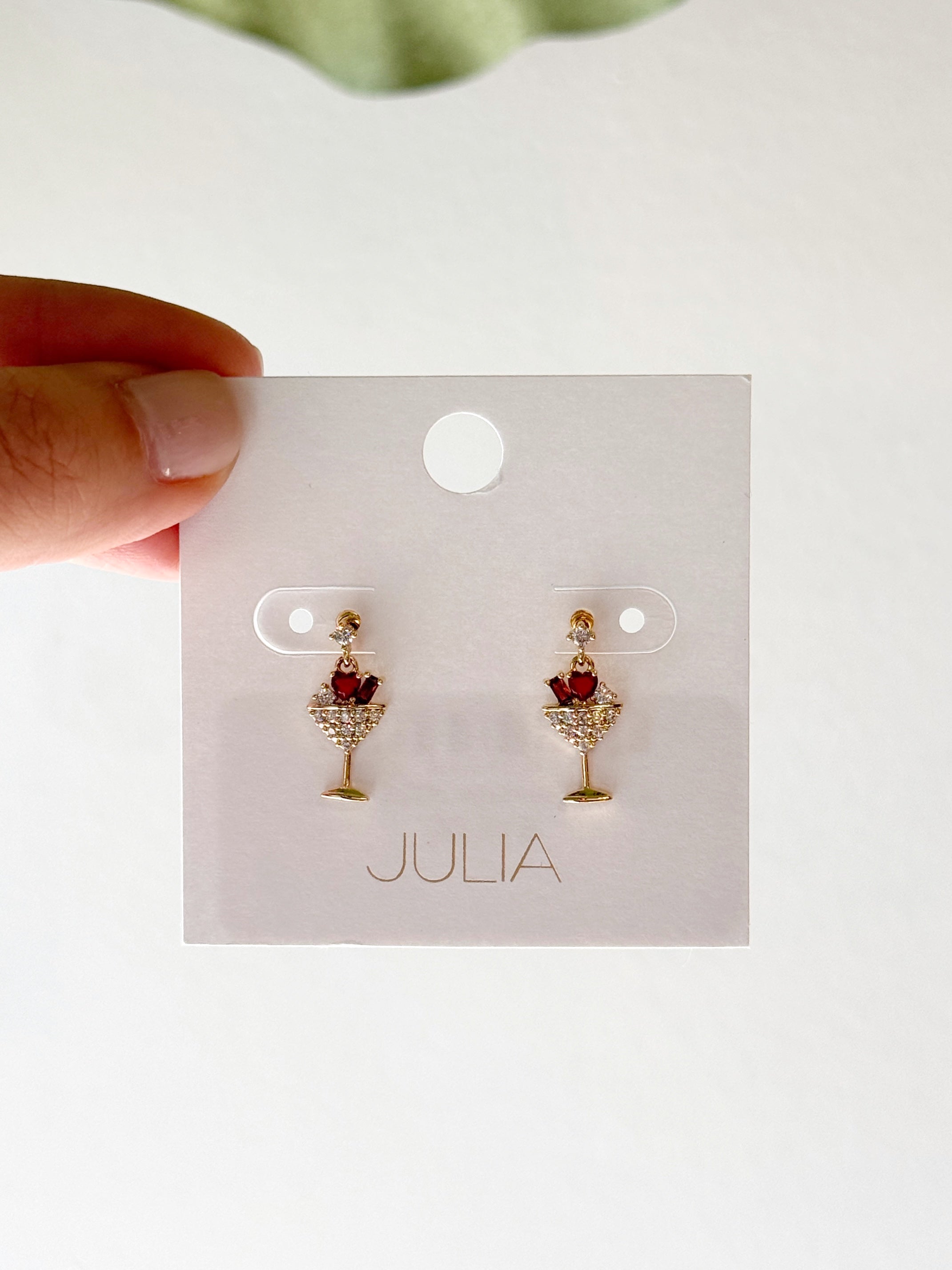 Mini CZ Cocktail Earrings