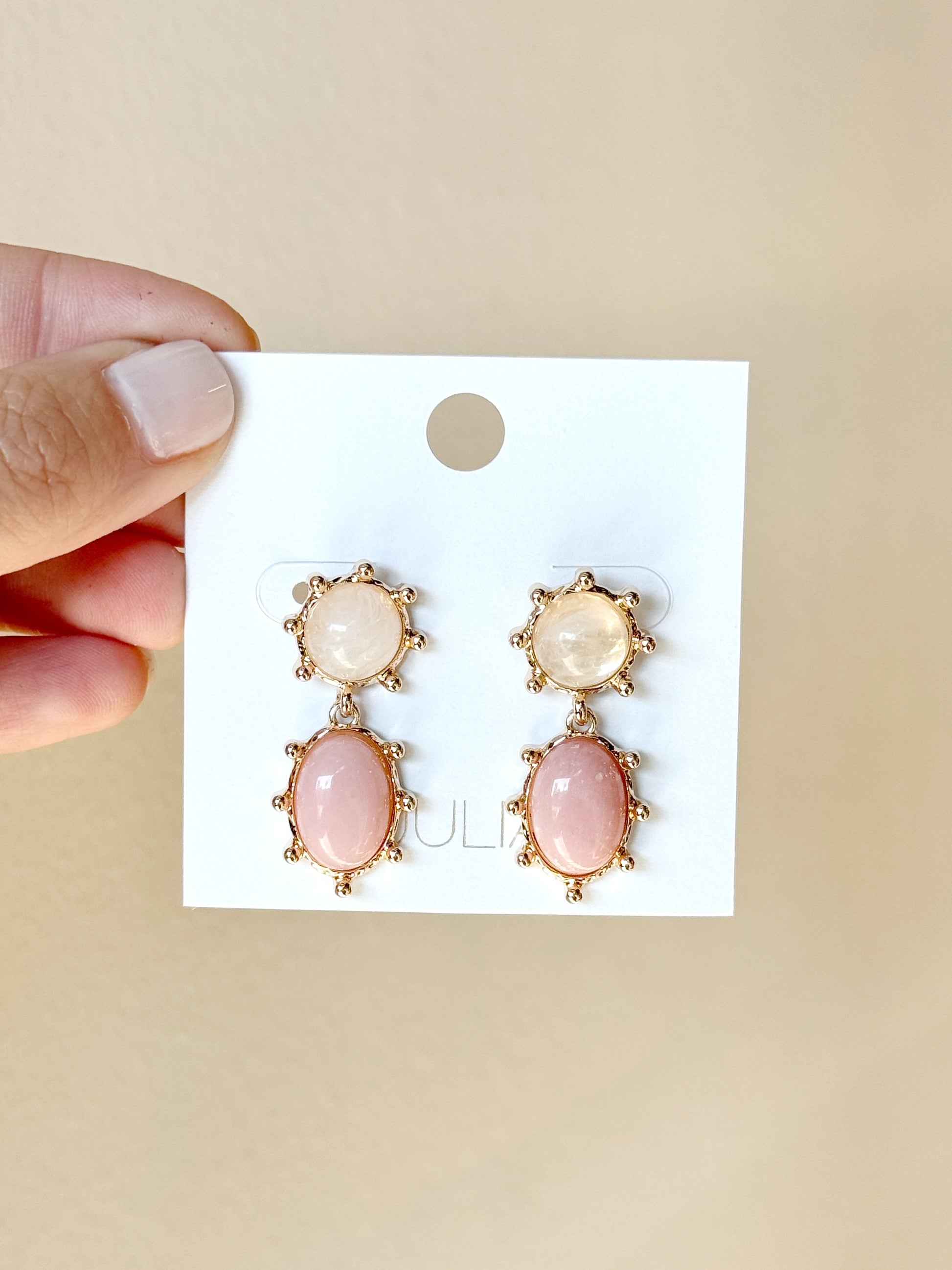 Stone Earrings