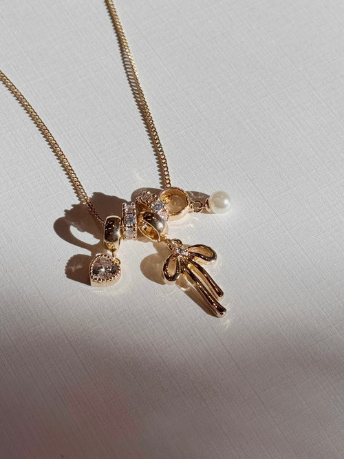 Bow Charm Necklace