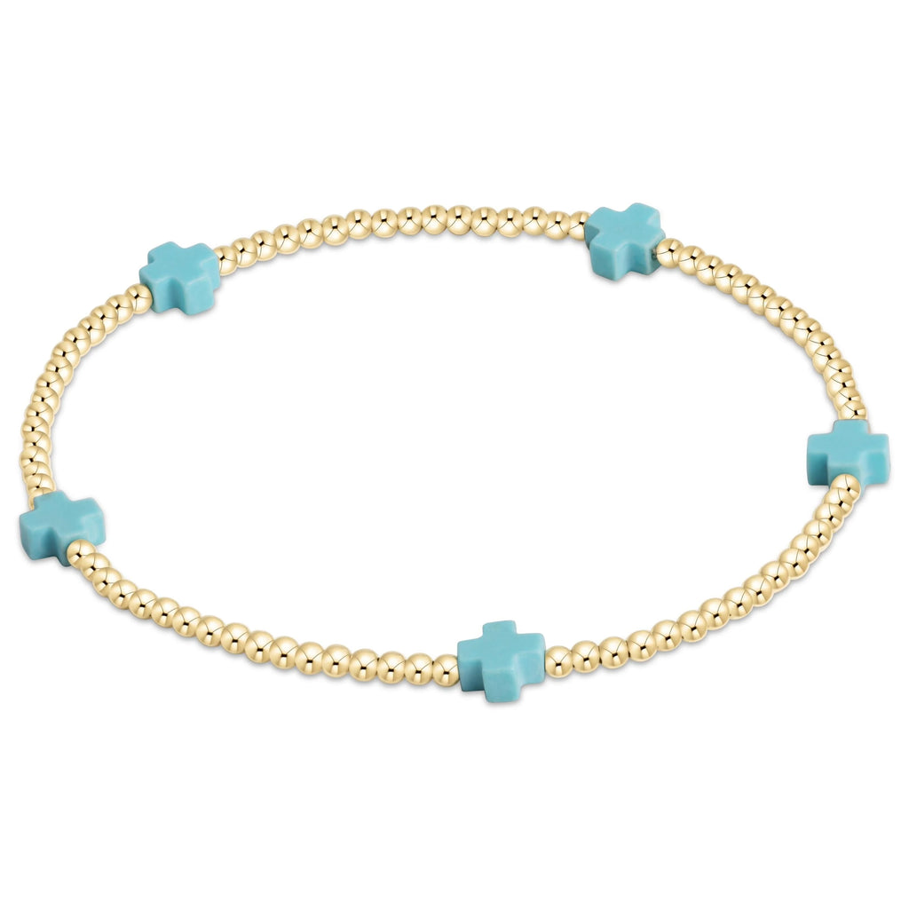 EN Signature Cross Bracelet