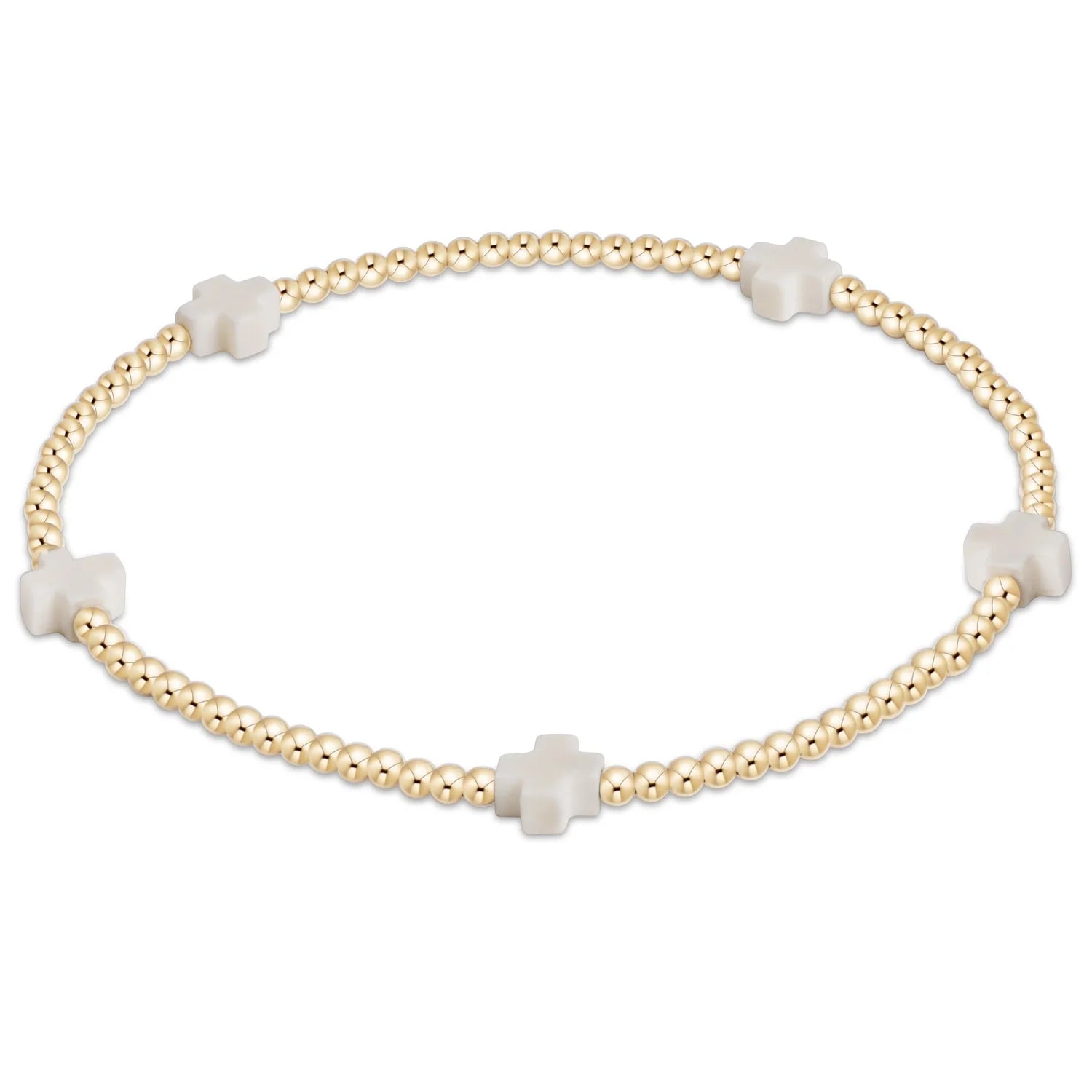EN Signature Cross Bracelet