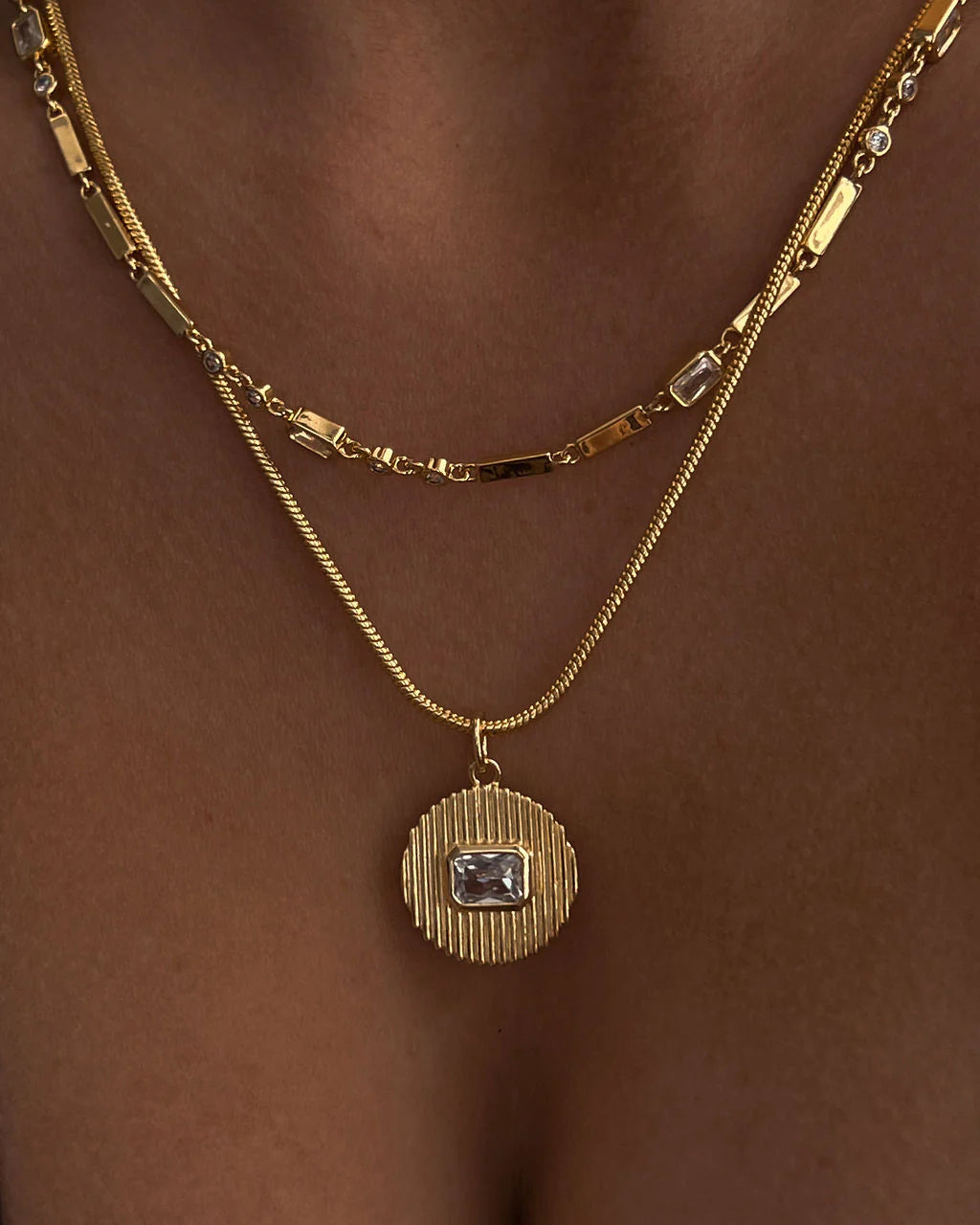 LAJ Le Signe Pendant Necklace