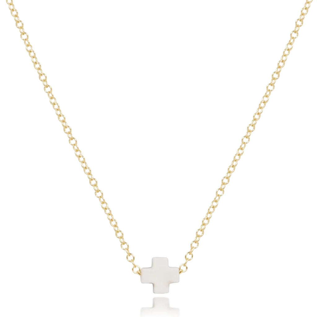 EN Signature Cross Necklace