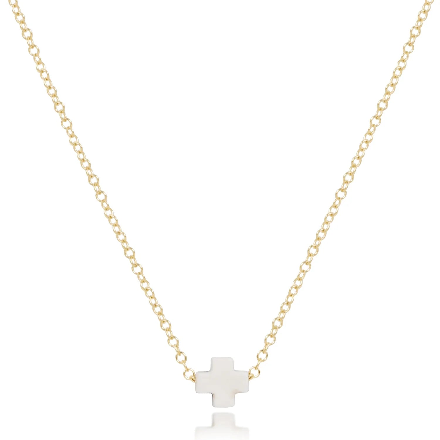 EN Signature Cross Necklace