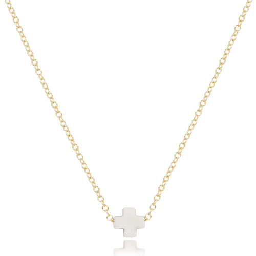 EN Signature Cross Necklace