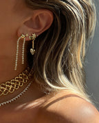 LAJ Molten Heart Cascading Stud