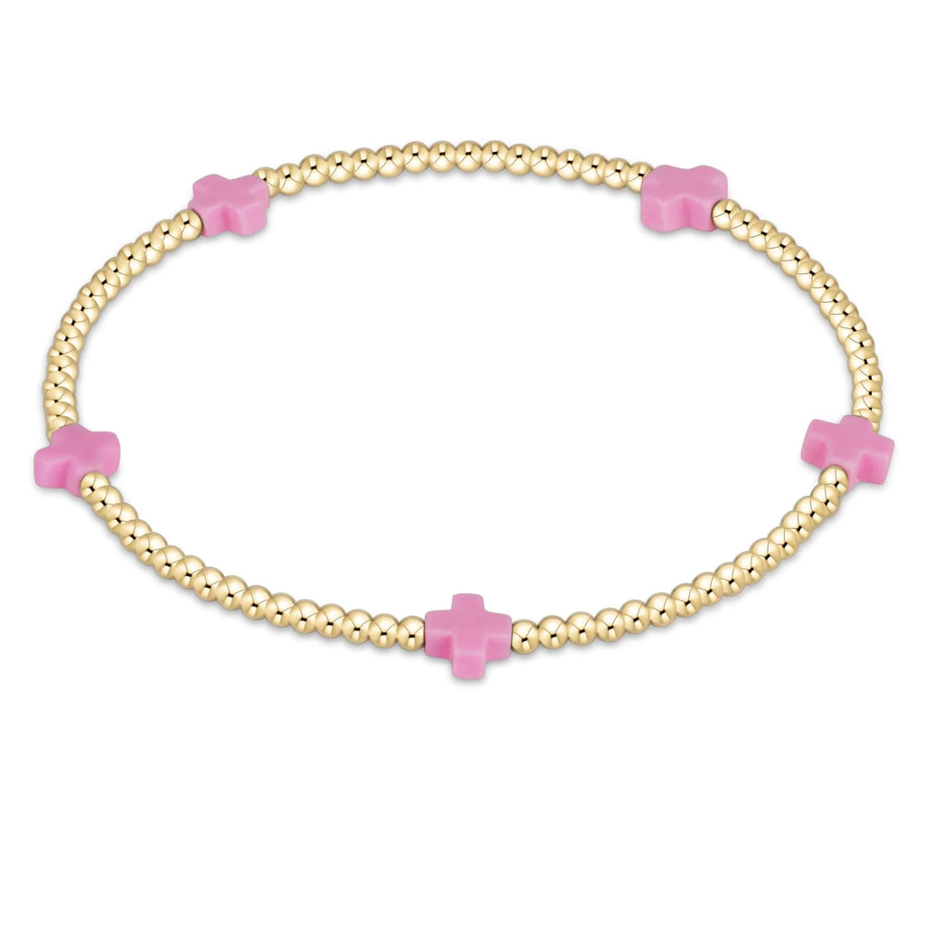 EN Signature Cross Bracelet