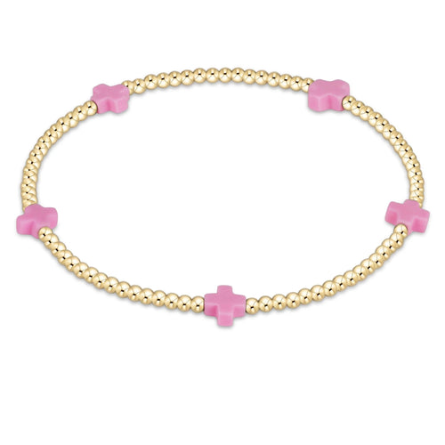 EN Signature Cross Bracelet