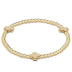 EN Signature Cross Bracelet