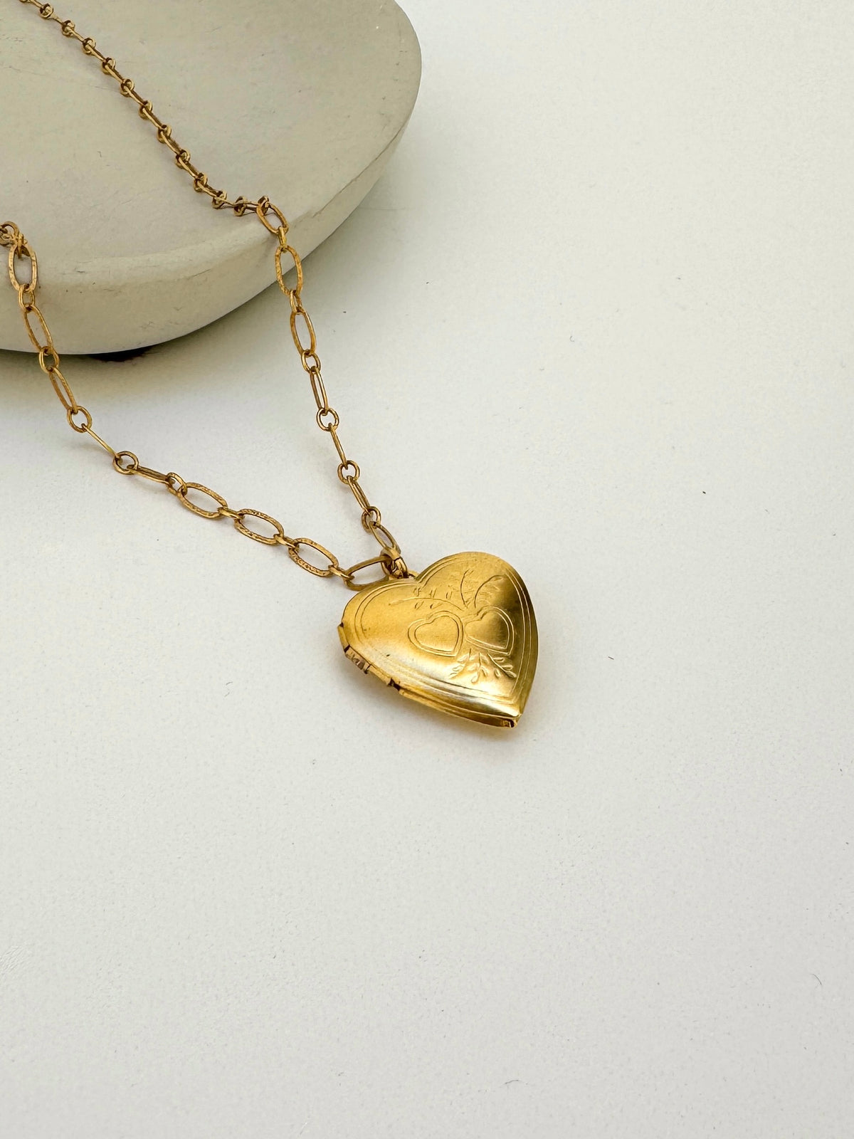 LVP Heart Locket Necklace