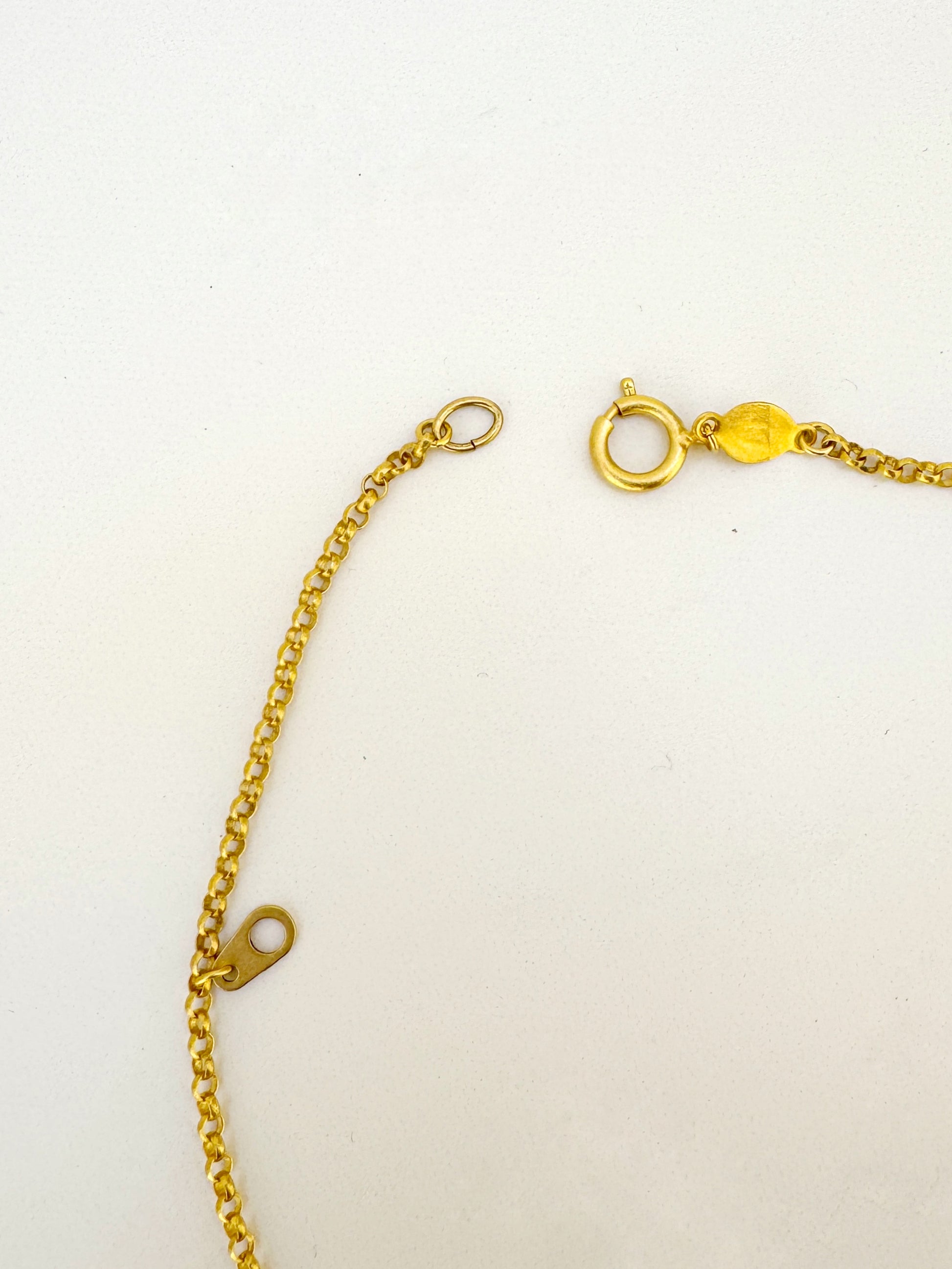 LVP Pearl Cross Necklace