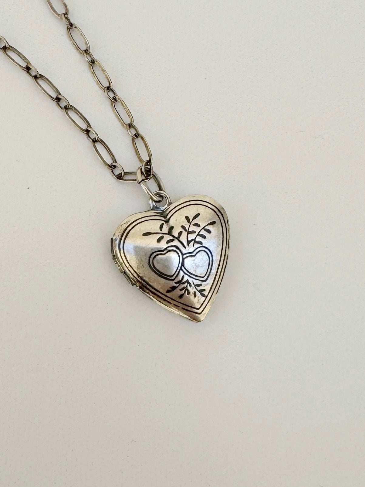 LVP Heart Locket Necklace
