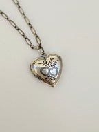 LVP Heart Locket Necklace