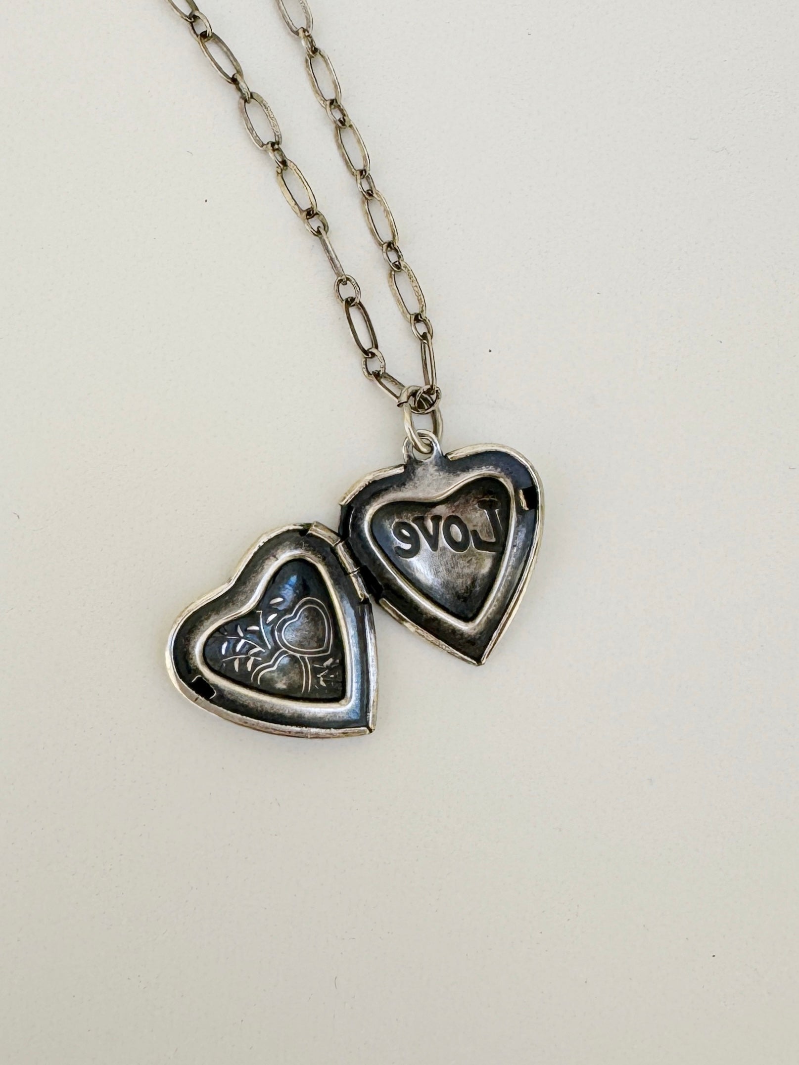 LVP Heart Locket Necklace
