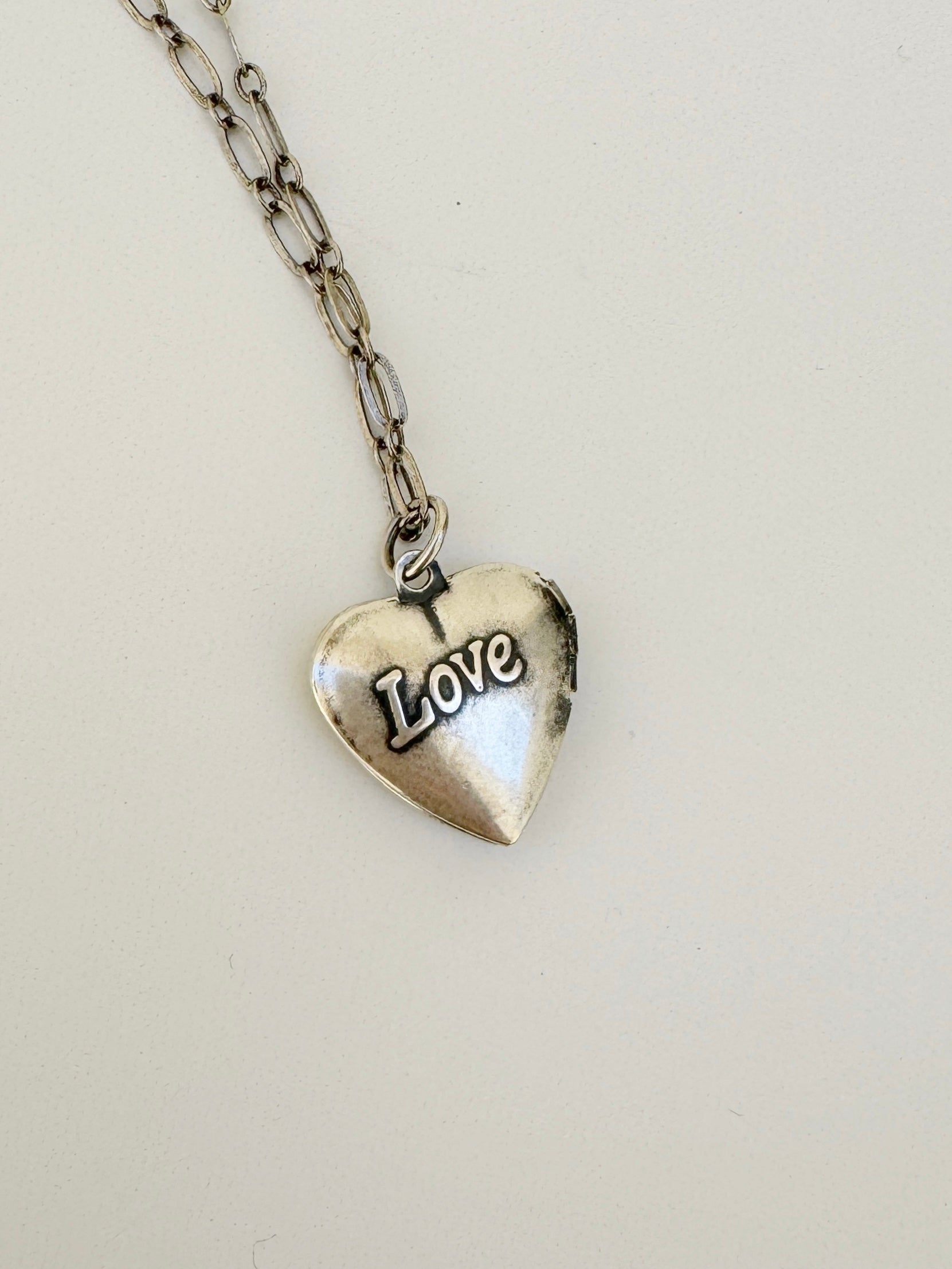 LVP Heart Locket Necklace