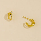 Mini multi piercing huggies