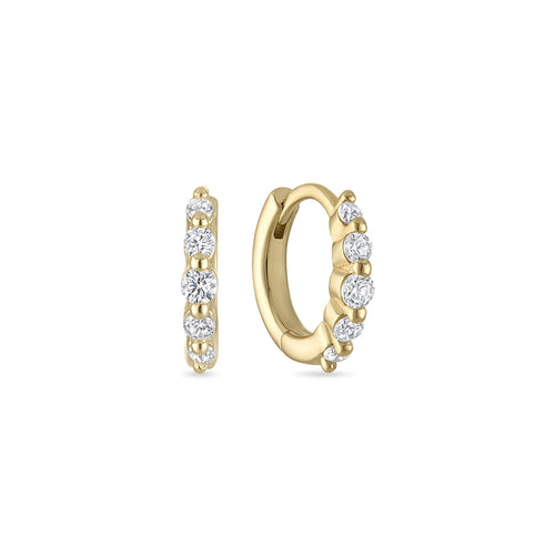 14k Vermeil Classic Petite Huggies