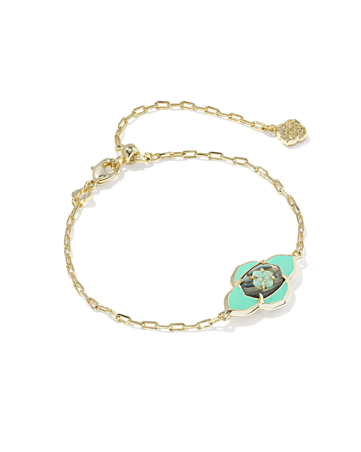 KS Abbie Medallion Delicate Chain Bracelet