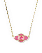KS Abbie Medallion Short Pendant Necklace