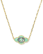 KS Abbie Medallion Short Pendant Necklace