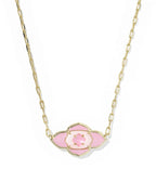 KS Abbie Medallion Short Pendant Necklace
