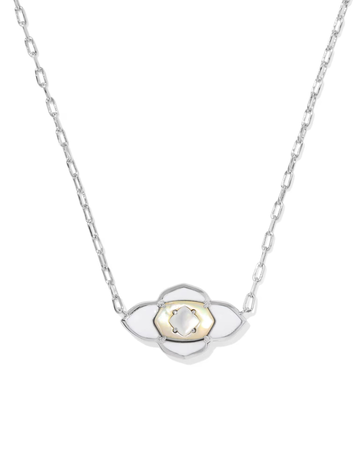 KS Abbie Medallion Short Pendant Necklace