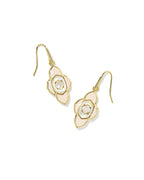 KS Abbie Medallion Small Drop Earrings