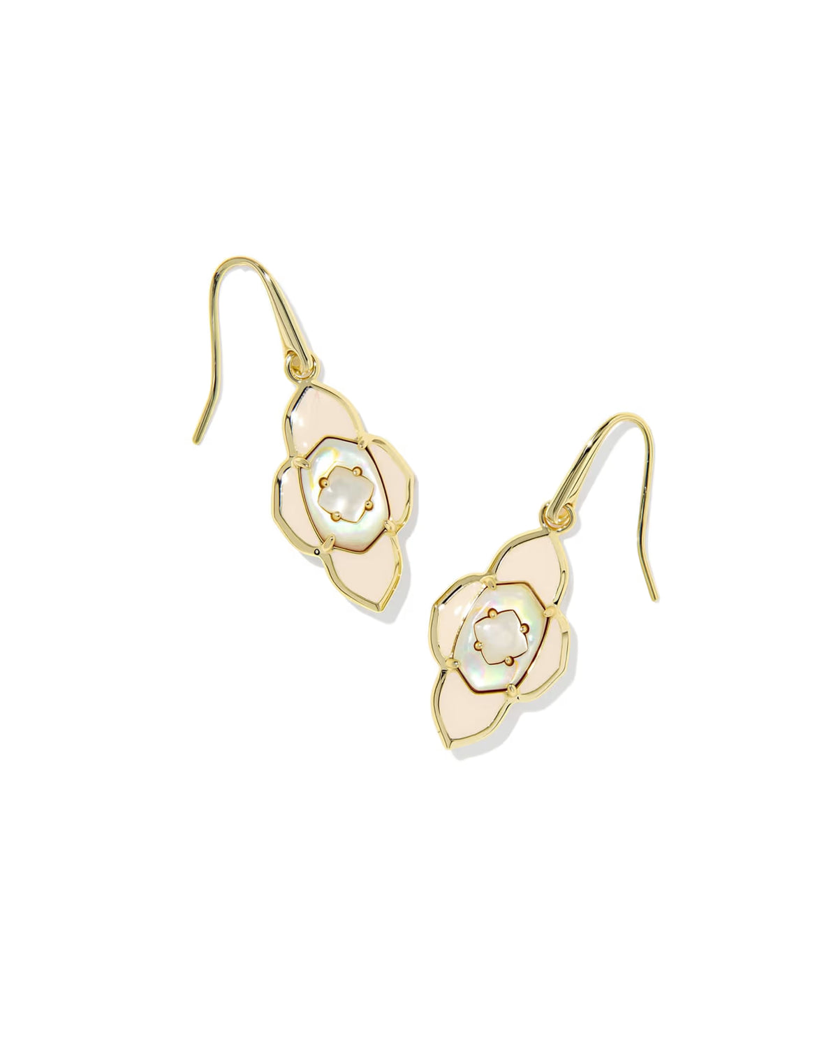 KS Abbie Medallion Small Drop Earrings