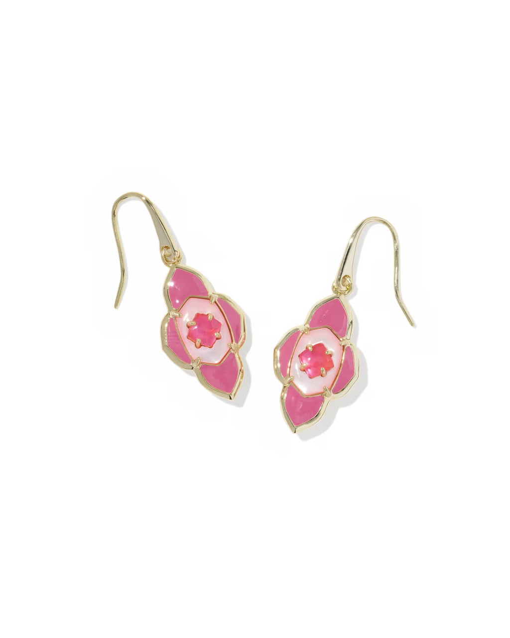 KS Abbie Medallion Small Drop Earrings