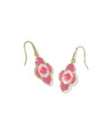 KS Abbie Medallion Small Drop Earrings