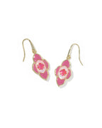 KS Abbie Medallion Small Drop Earrings