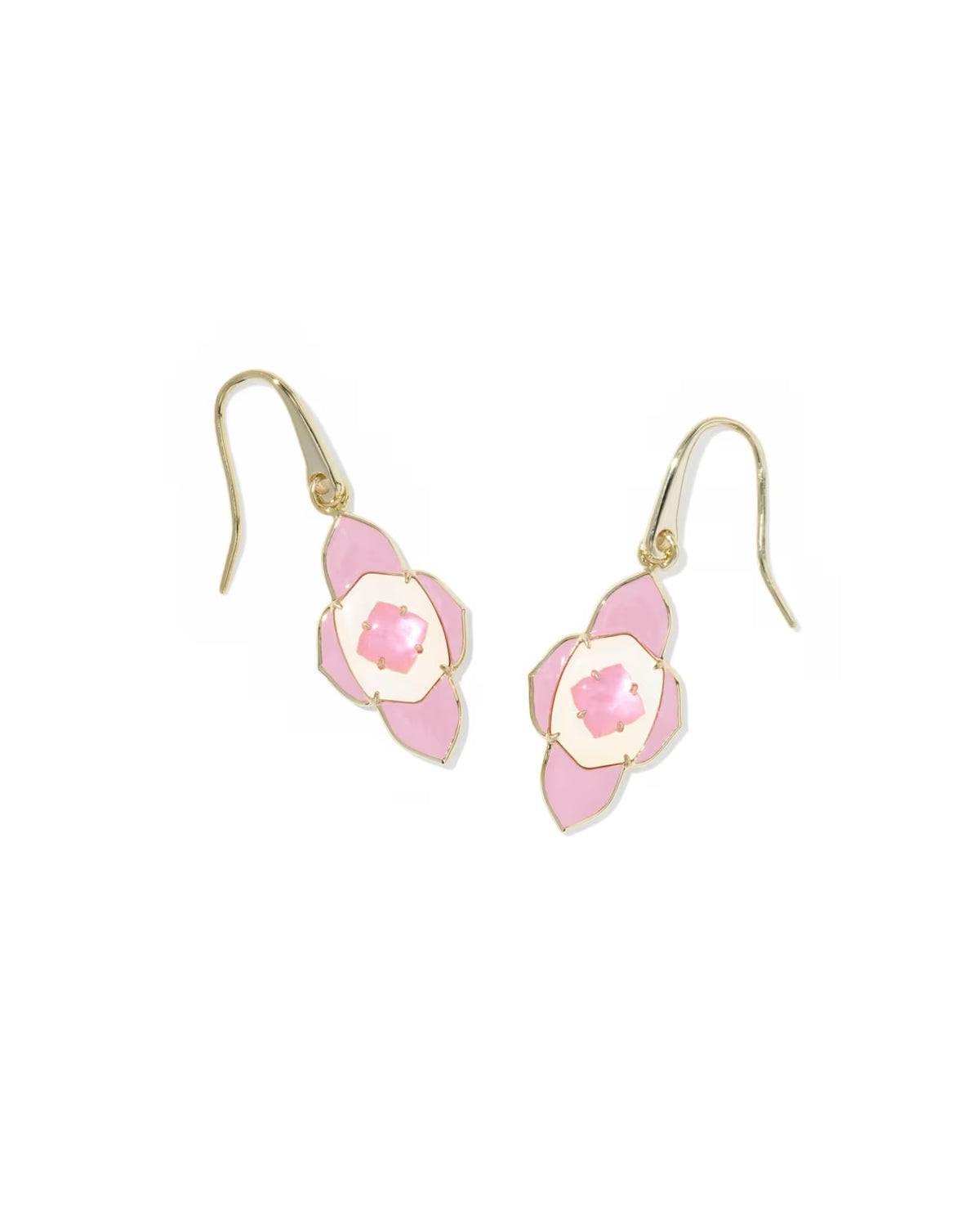 KS Abbie Medallion Small Drop Earrings