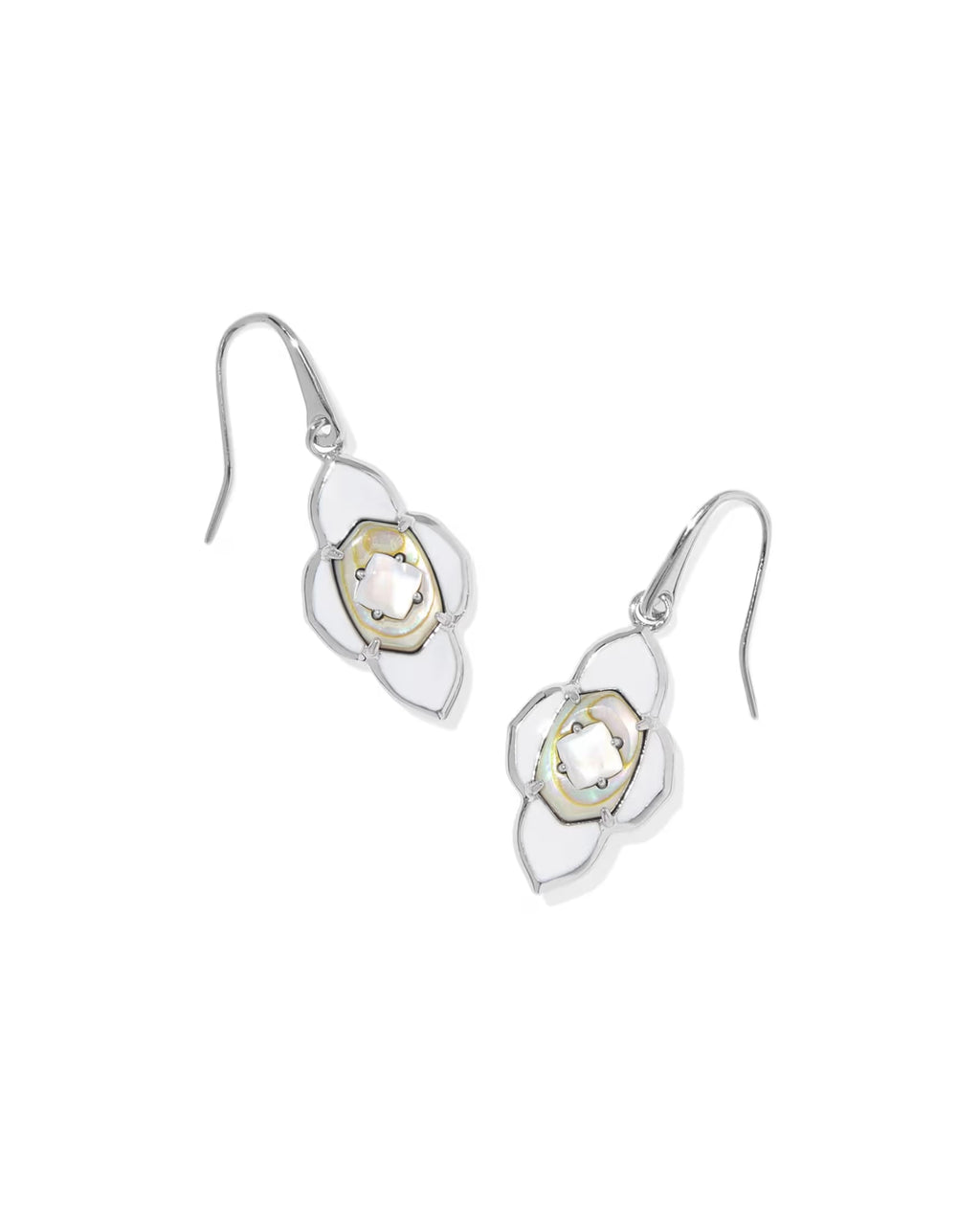 KS Abbie Medallion Small Drop Earrings