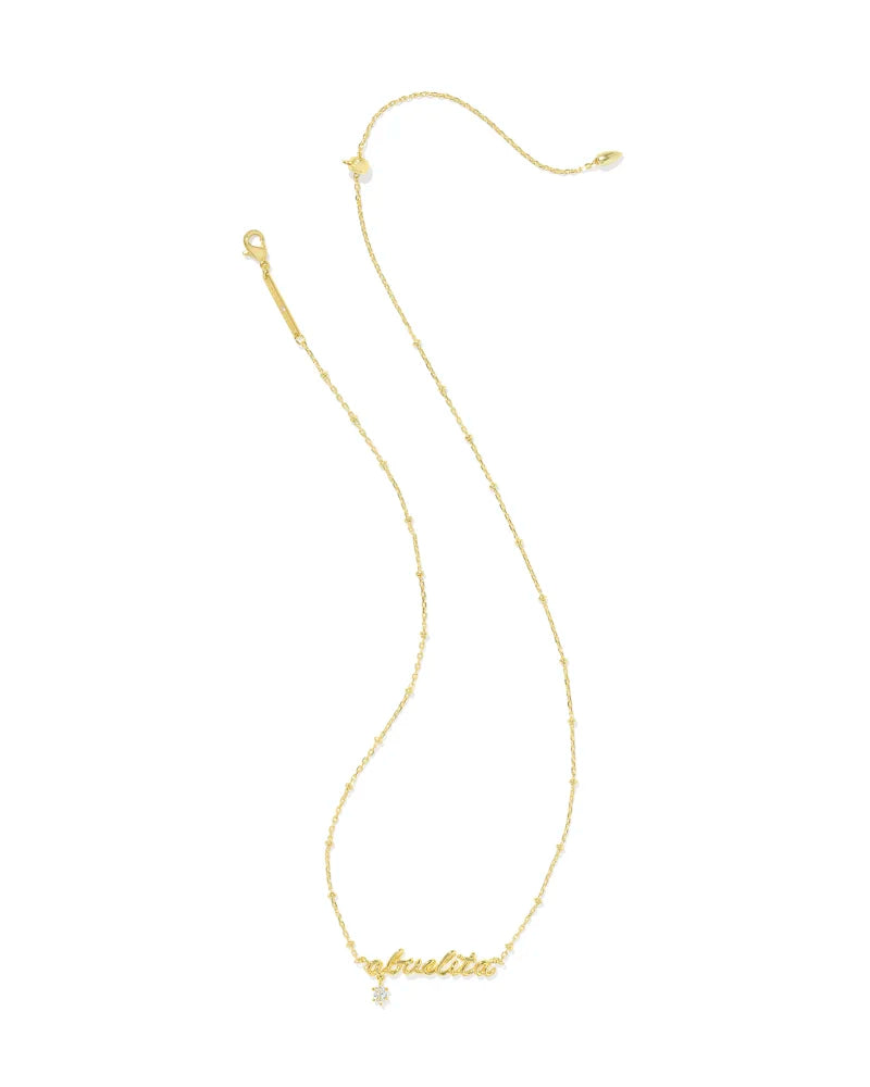 KS Abuelita Crystal Short Pendant Necklace