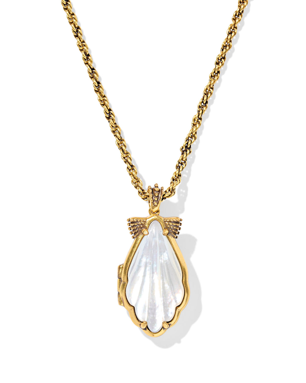 KS Alexa Locket Short Pendant Necklace