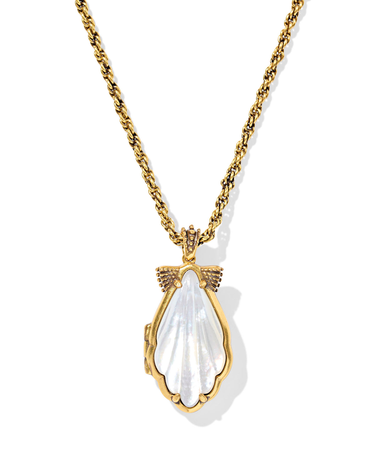 KS Alexa Locket Short Pendant Necklace