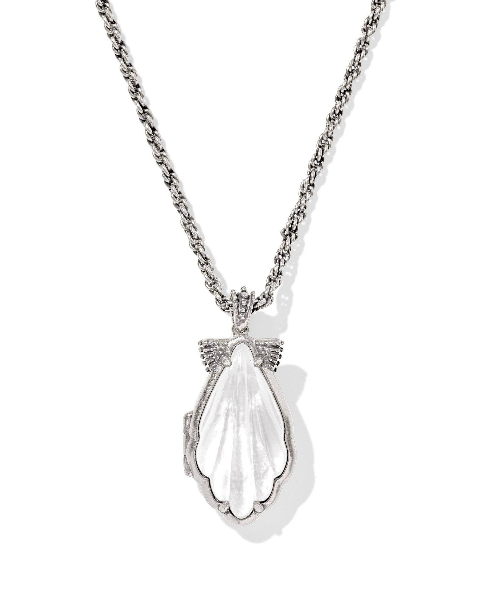 KS Alexa Locket Short Pendant Necklace