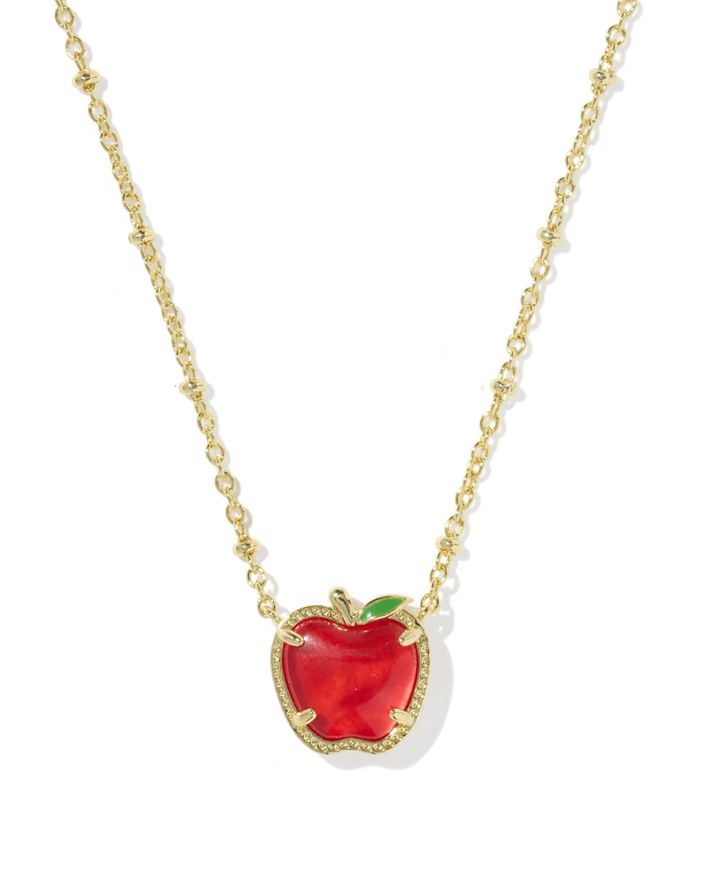 KS Apple Short Pendant Necklace
