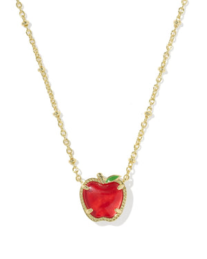 KS Apple Short Pendant Necklace