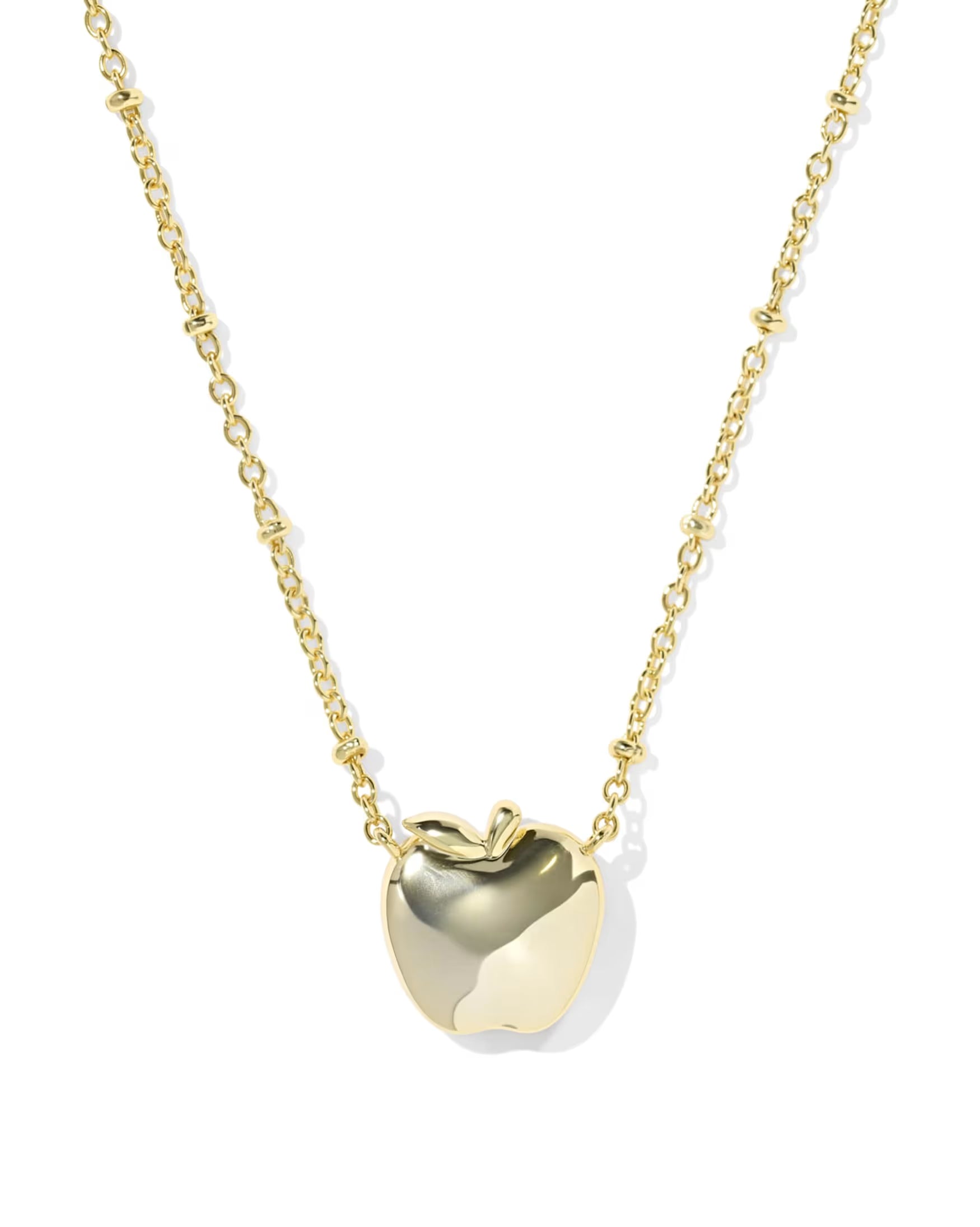 KS Apple Short Pendant Necklace