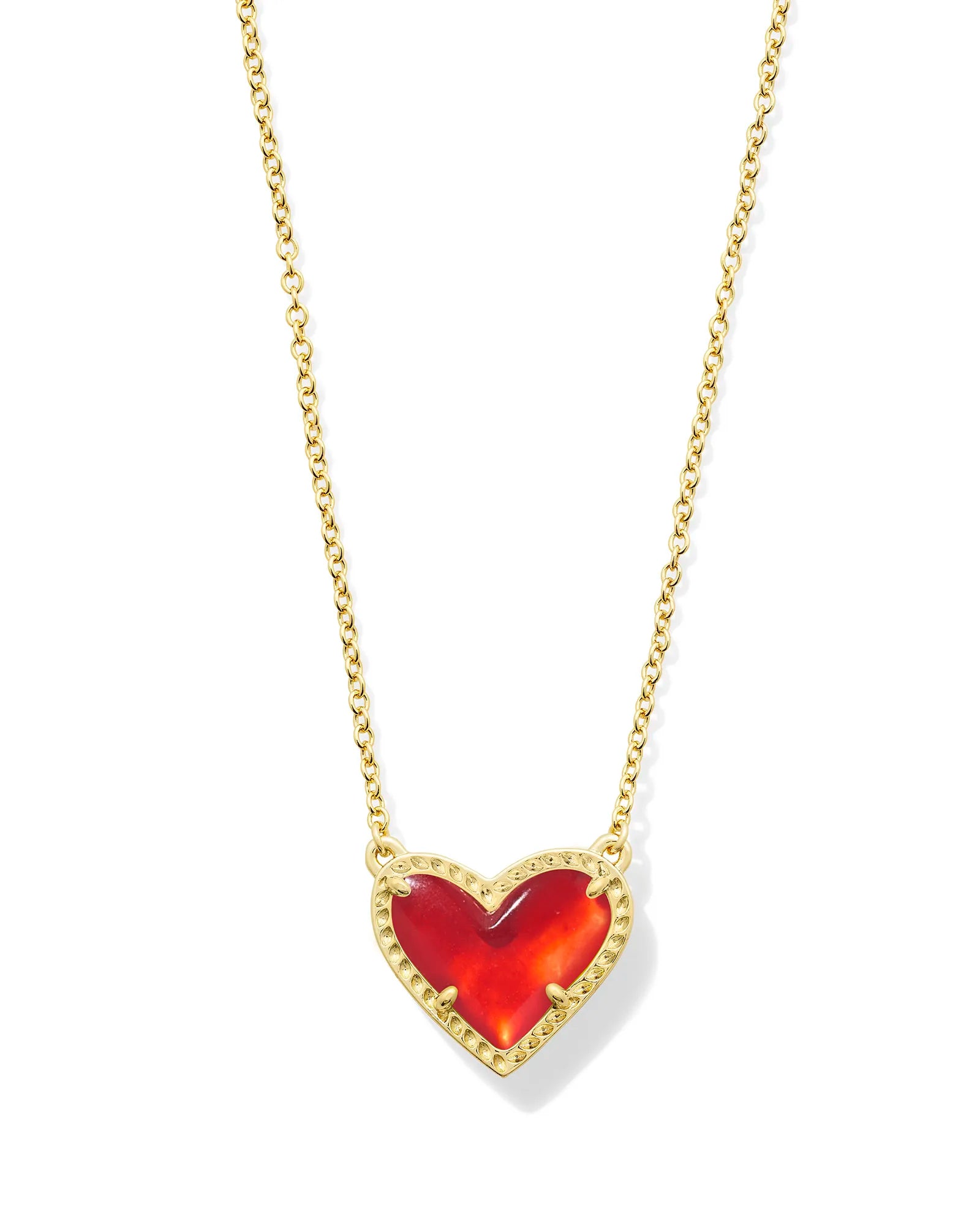 KS Ari Heart Pendant Necklace