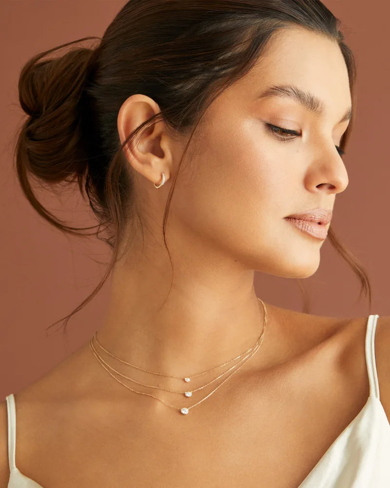 KS 14k Audrey Pendant Necklace