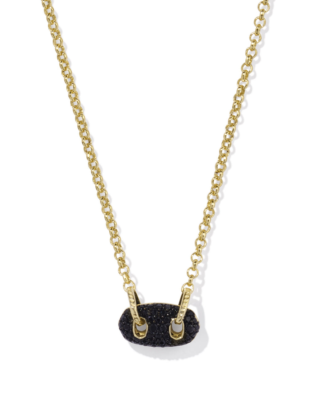 KS Bailey Pave Short Pendant Necklace