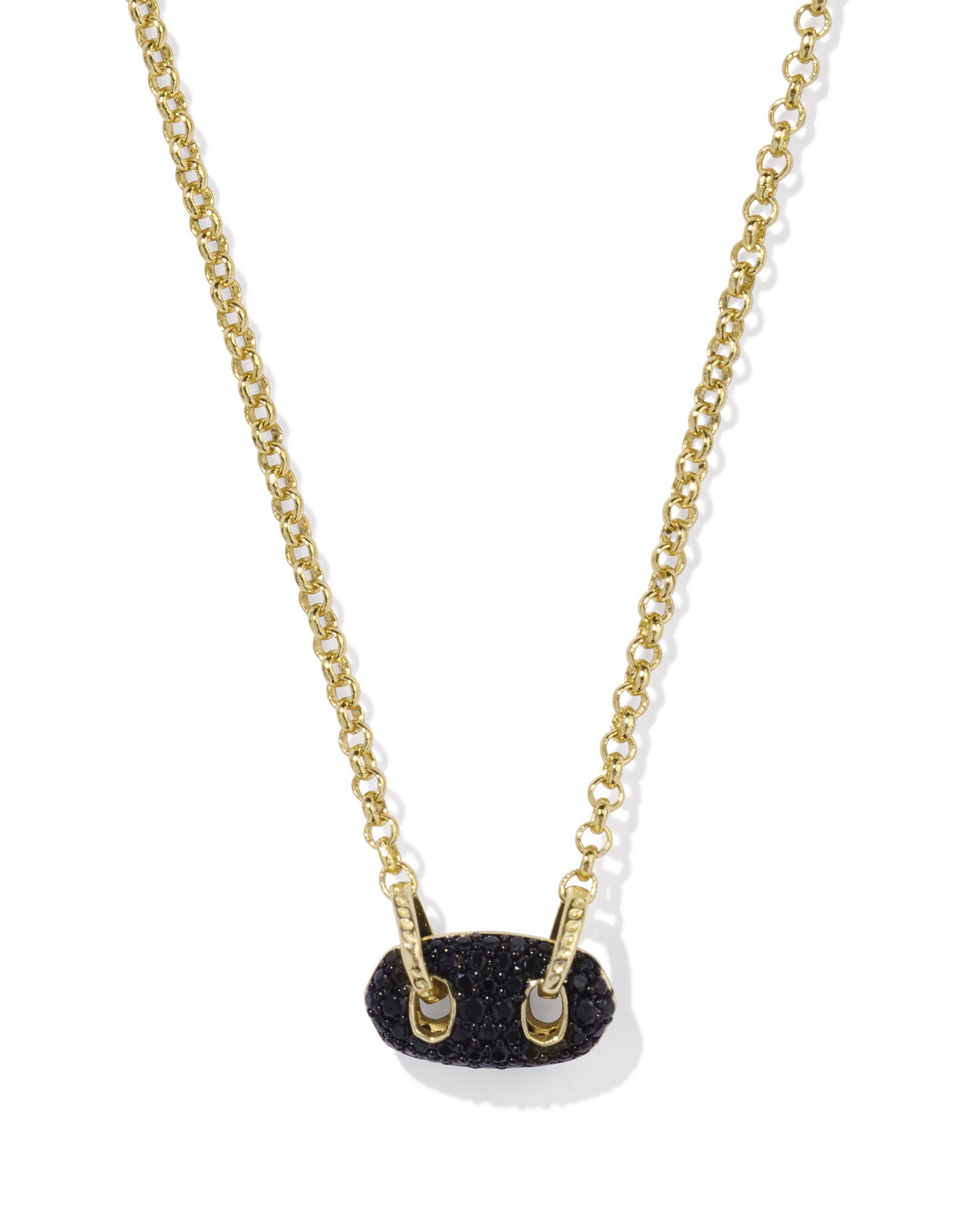 KS Bailey Pave Short Pendant Necklace